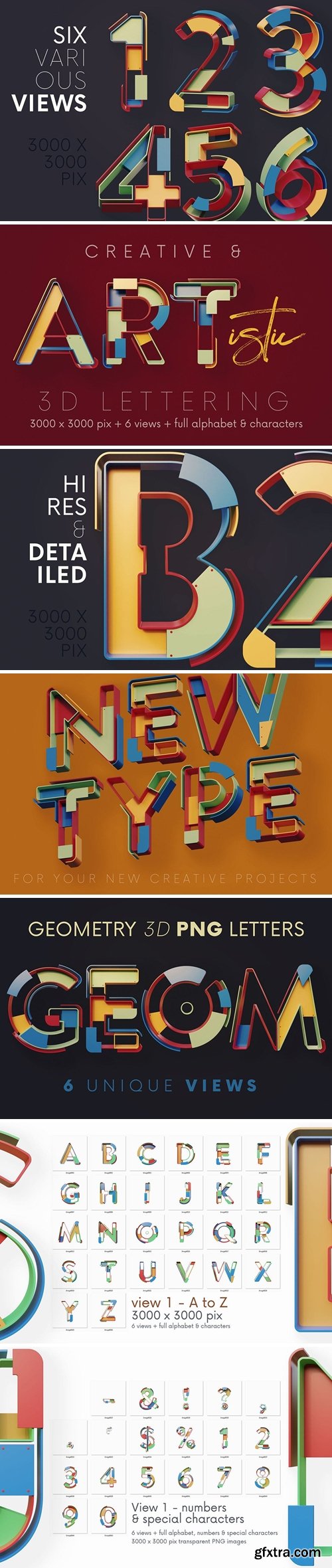 Geometry - 3D Lettering