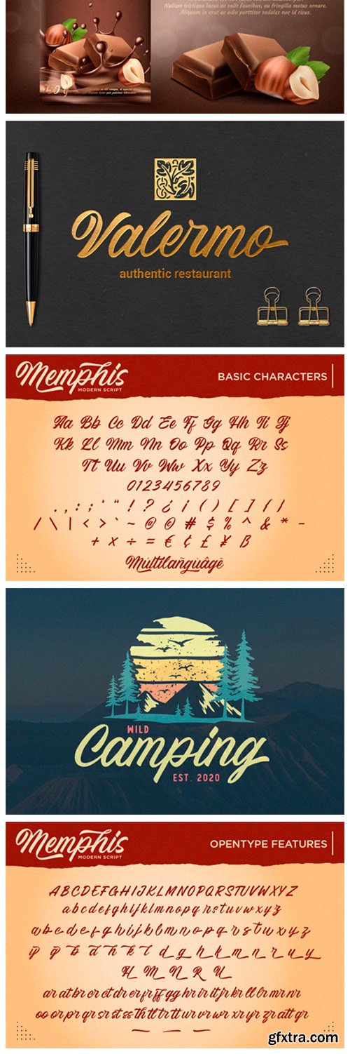 Memphis Font