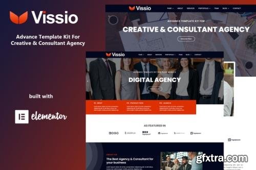 ThemeForest - Vissio v1.0.0 - Business Elementor Template Kit - 29741466