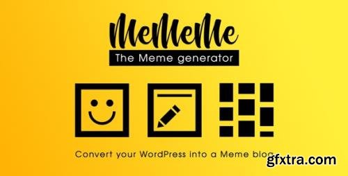 CodeCanyon - MeMeMe v1.8.5 - The Meme Generator | WP Plugin - 20518209