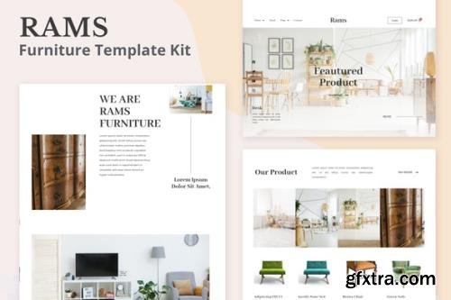 ThemeForest - Rams v1.0.0 - Furniture eCommerce Elementor Template Kit - 30336450