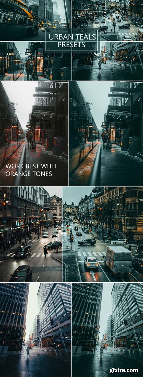 5 Urban Teal Lightroom Presets For Classic & Mobile