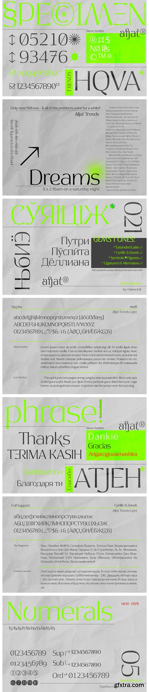 Afjat Font