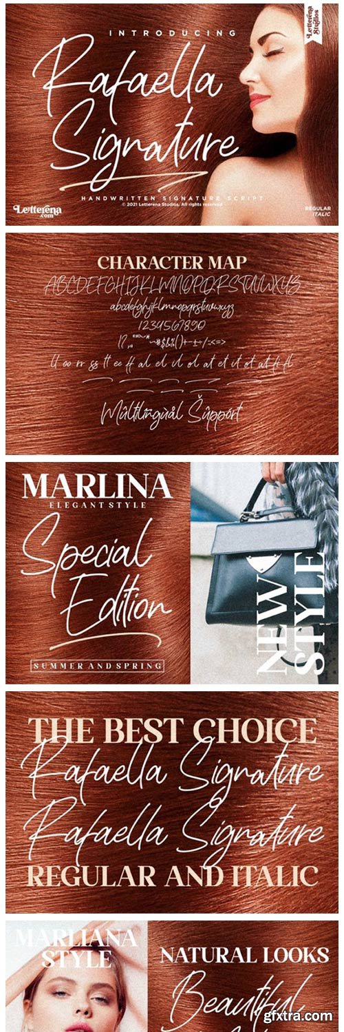 Rafaella Signature Font