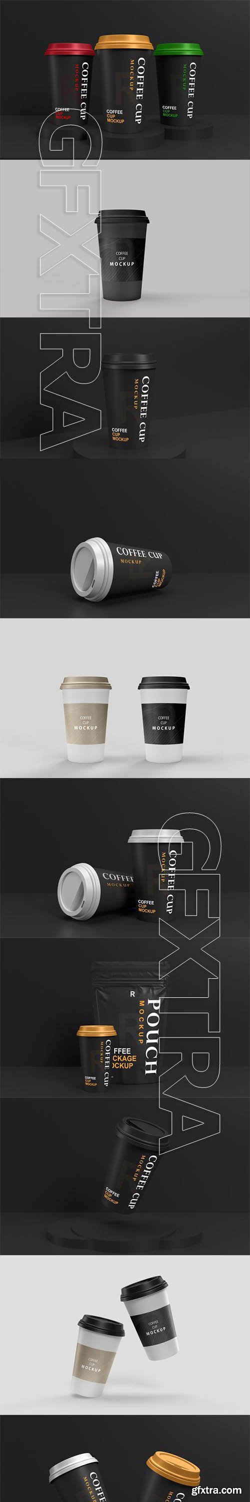 Coffee cup mockup