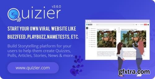 CodeCanyon - Quizier v3.6.0 - Multipurpose Viral Application & Capture Leads - 27471141 - NULLED