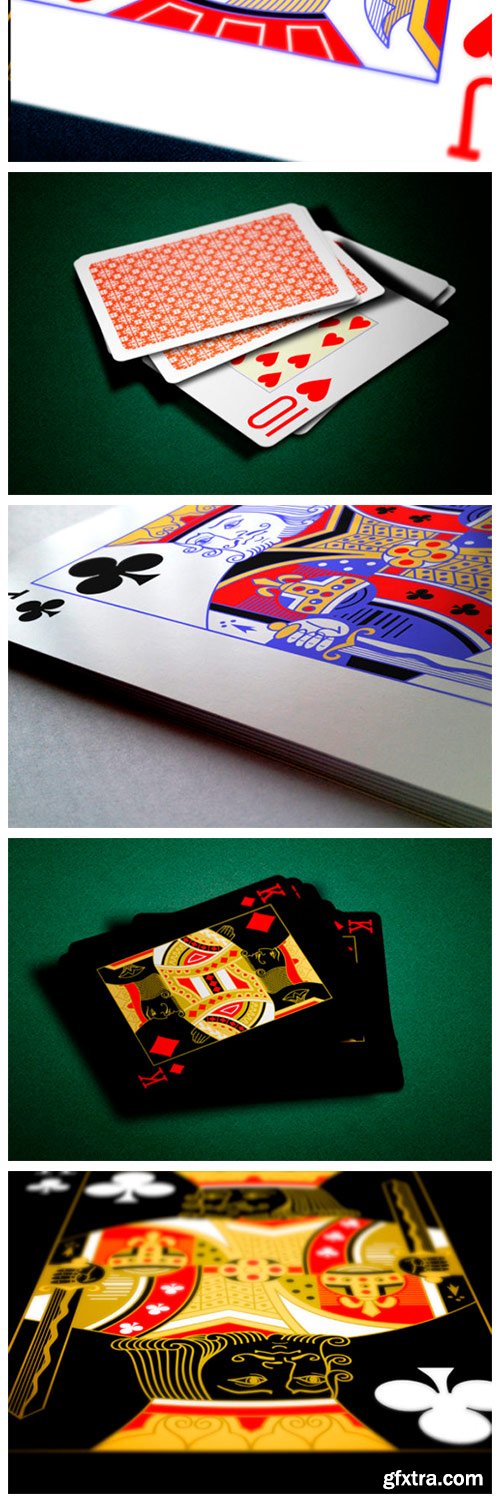 Vector Playing Cards - 4 Version - Full 8854371