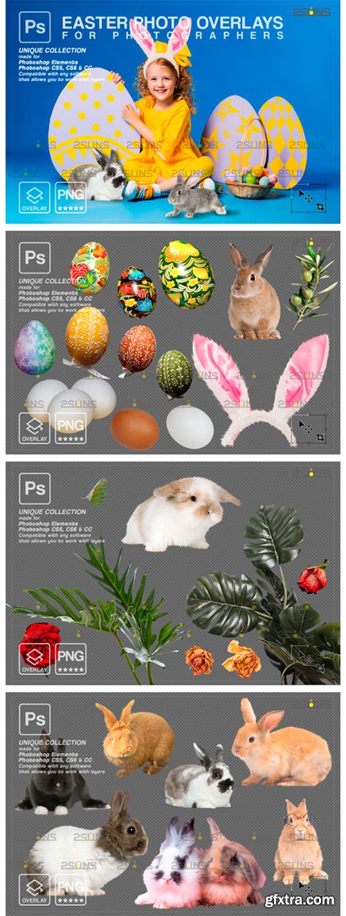 Photoshop Overlay Easter Bunny Overlay 8816797