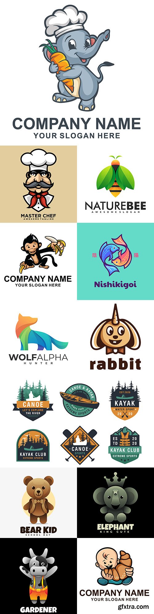 Brand name company business corporate logos design 16
