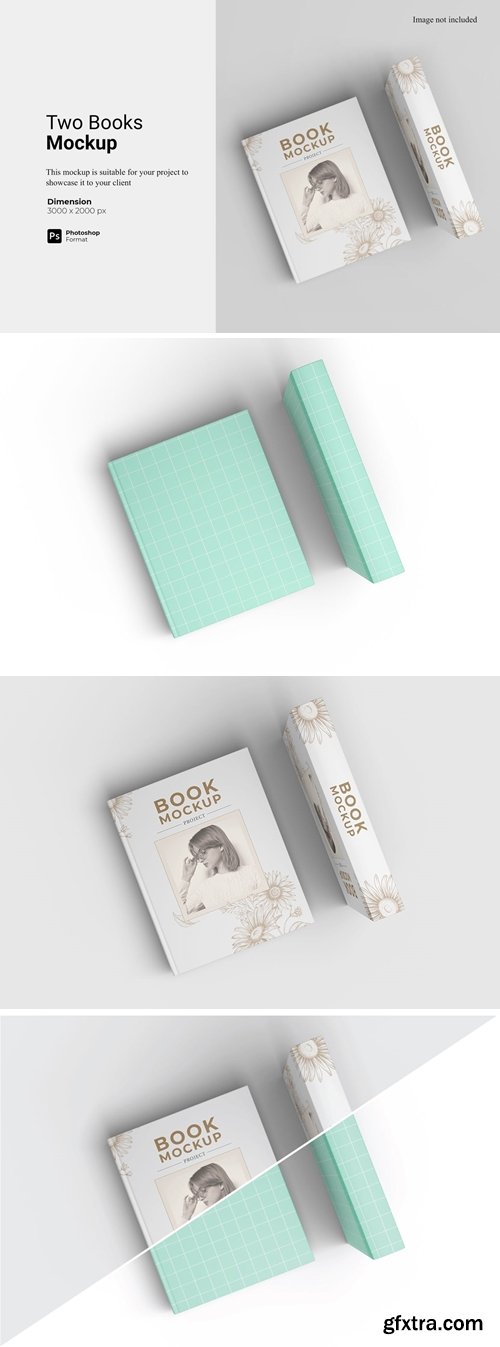 Two Books Mockup