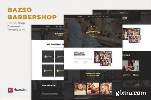 ThemeForest - Bazso v1.0.2 - Barbershop Elementor Template Kit - 30570845