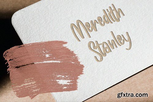 CM - Masticated Brush Script Font 5799213