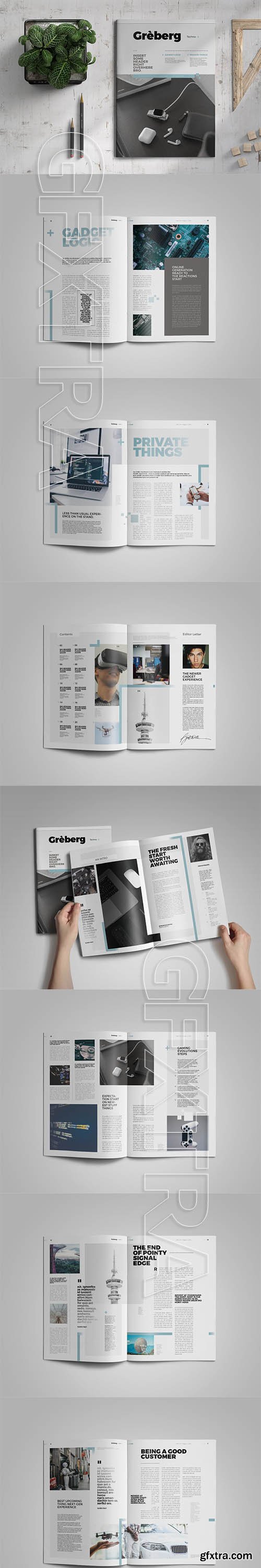 Greberg | Magazine Template