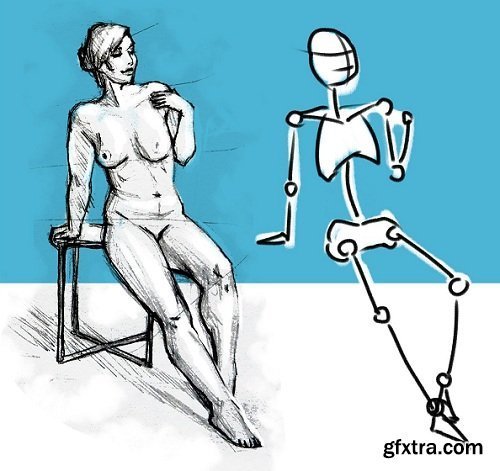 Drawing Exercises: Using Stick Figures in Figure Drawing