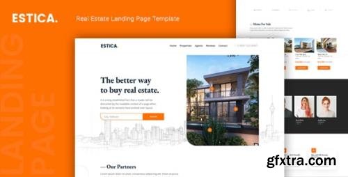 ThemeForest - Estica v1.0 - Real Estate Landing Page Template - 24895203