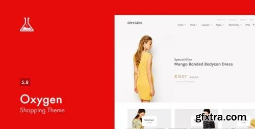 ThemeForest - Oxygen v5.8.1 - WooCommerce WordPress Theme - 7851484