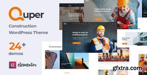 ThemeForest - Quper v1.5 - Construction and Architecture WordPress Theme - 29101039