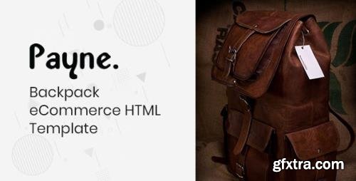 ThemeForest - Payne v1.1 - Backpack eCommerce HTML Template - 24919441