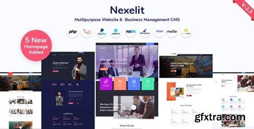 CodeCanyon - Nexelit v2.2 - Multipurpose Website & Business Management System CMS - 27936384 - NULLED