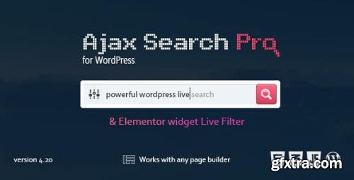 CodeCanyon - Ajax Search Pro v4.20.5 - Live WordPress Search & Filter Plugin - 3357410