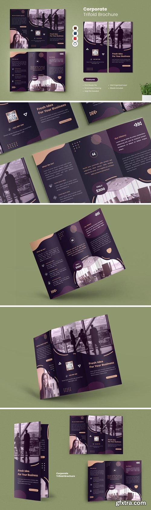 Corporate Trifold Brochure