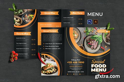 Special Restaurant Food Menu