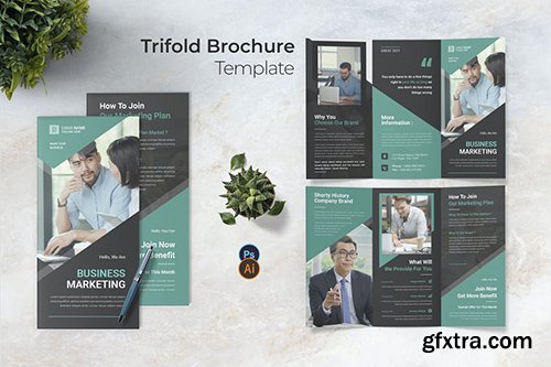 Marketing Service Trifold Brochure