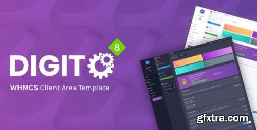 ThemeForest - Digit v3.0.0 - Responsive WHMCS Client Area Template - 22206650