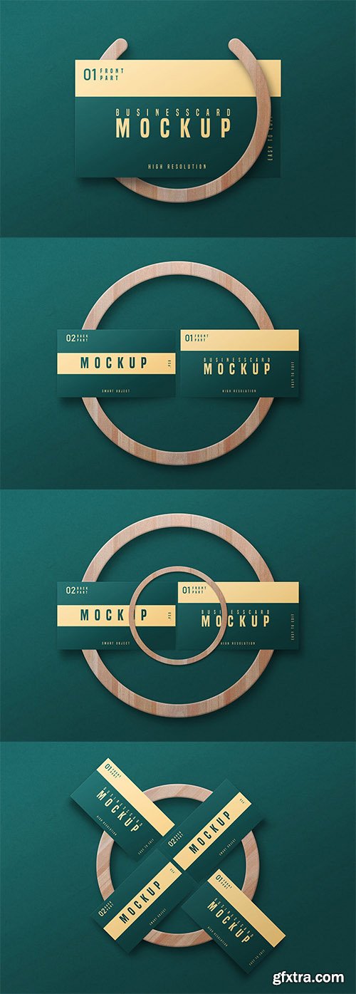 Business Card Mockup - Vol 10