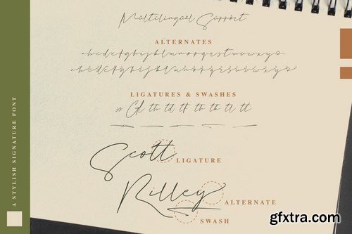 Bethricia Scarlett - A Stylish Signature Font