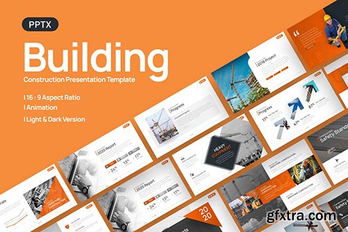 Building Construction Presentation Template