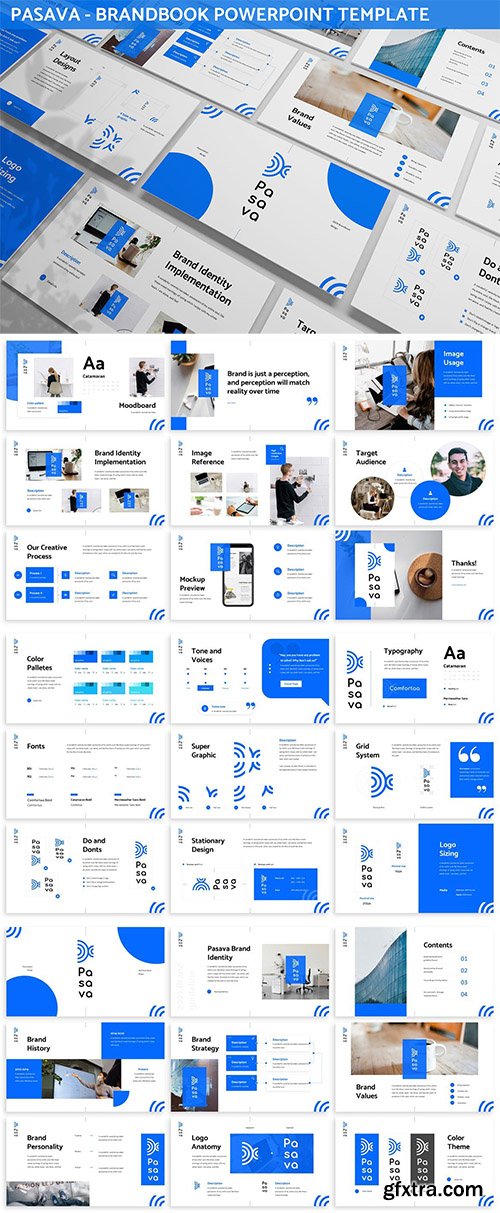 Pasava - Brandbook Powerpoint Template