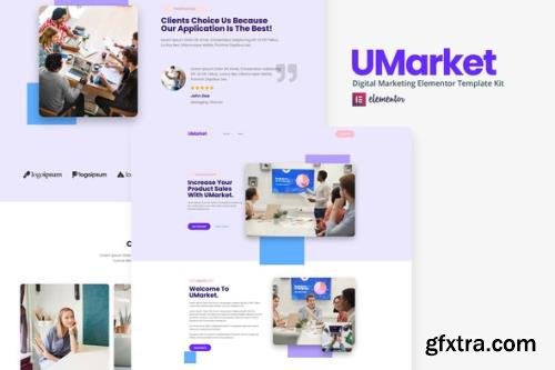 ThemeForest - UMarket v1.0.0 - Digital Marketing Elementor Template Kit - 30362448