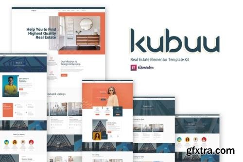 ThemeForest - Kubuu v1.0.0 - Real Estate Elementor Template Kit - 29716569