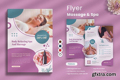 Massage & Spa Flyer