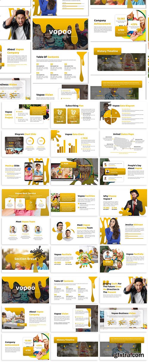 Vopoo - Business Template Prensentation