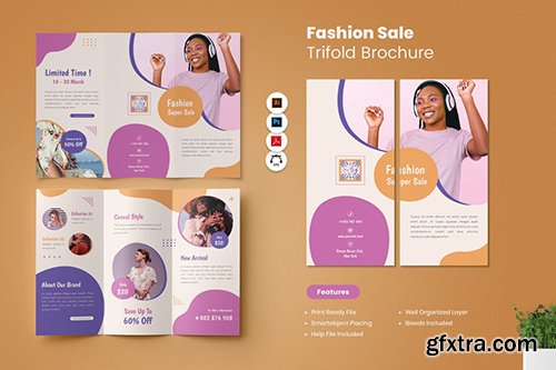 Fashion Sale Trifold Brochure