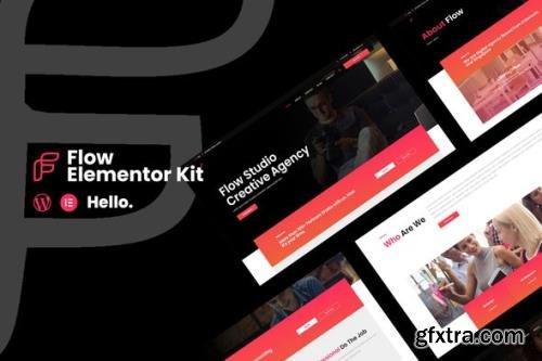 ThemeForest - Flow v1.0.0 - Creative Agency Business Elementor Template Kit - 29637071