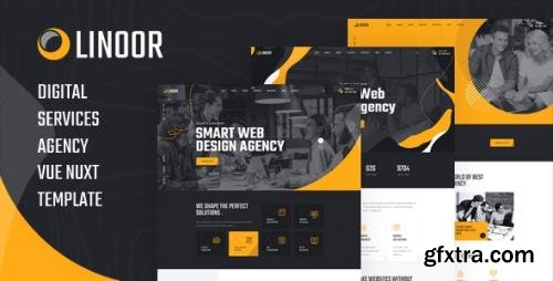 ThemeForest - Linoor v1.0 - Vue Nuxt Digital Agency Services Template (Update: 21 January 21) - 29146481