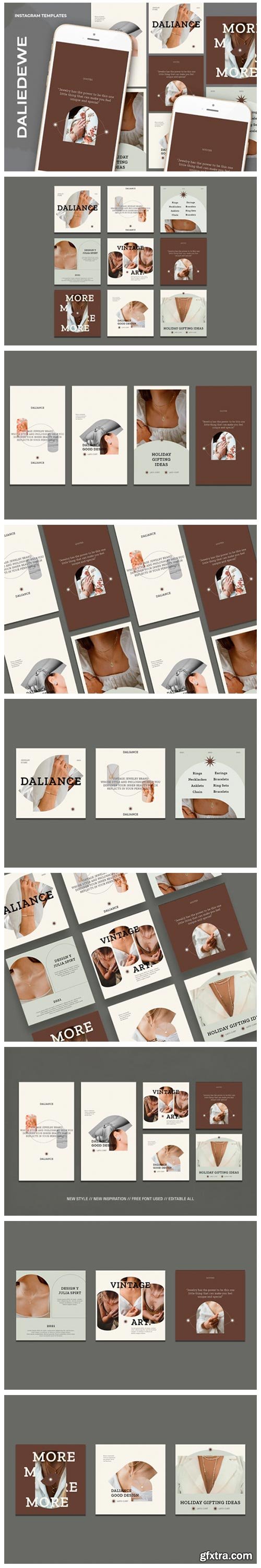 Daliedewe Instagram Templates 8967836