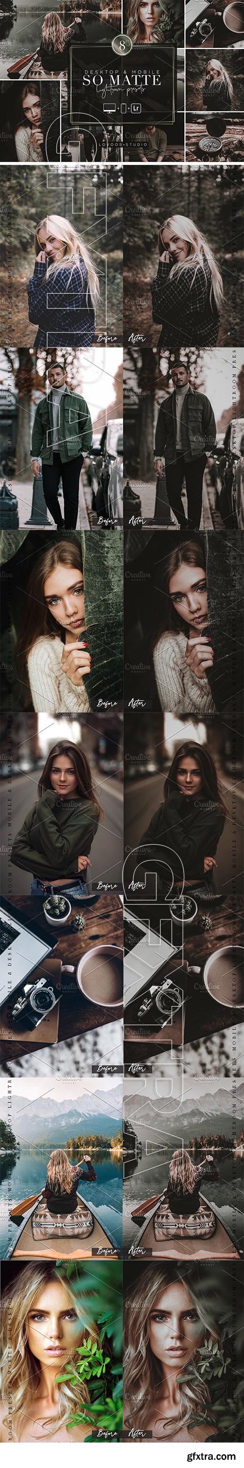 CreativeMarket - SO MATTE - Lightroom Presets 5769101