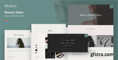 ThemeForest - Mykery v1.1.0 - Beauty Salon Figma Template - 26918828