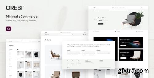 ThemeForest - Orebi v1.0.0 - Minimal eCommerce Adobe XD Template - 27859987