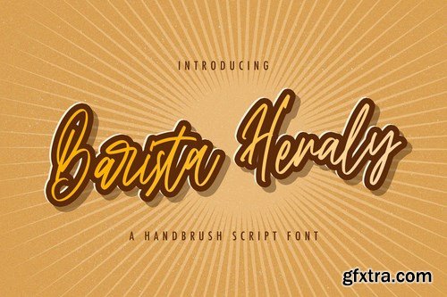 Barista Heraly - Handwritten Font