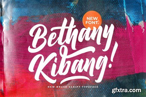 Bethany Kibang - Bold Script Font