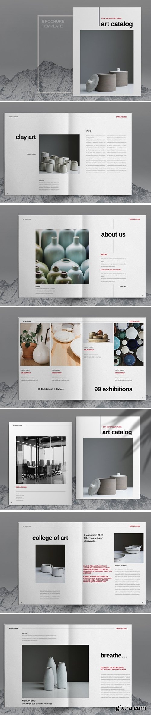 Art Catalog Template