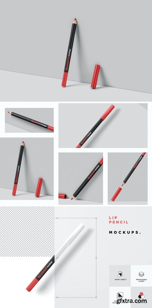 Lip Pencil Mockups