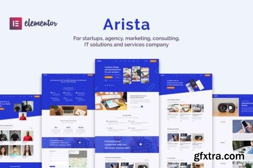 ThemeForest - Arista v1.0.0 - Multipurpose Business Elementor Template Kit - 29846193