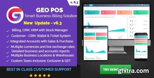 CodeCanyon - Geo POS v6.3 - Point of Sale, Billing and Stock Manager Application - 22482001 - NULLED