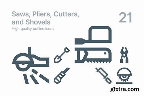 Saws, Pliers, Cutters, and Shovels 